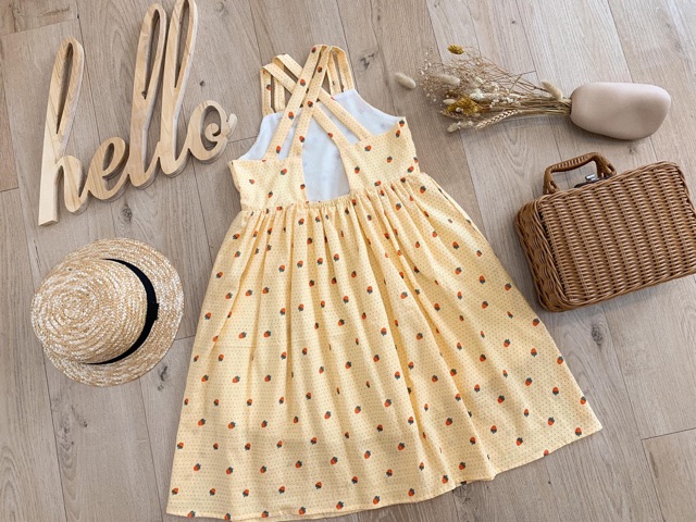 vải đũi linen quả dâu tây