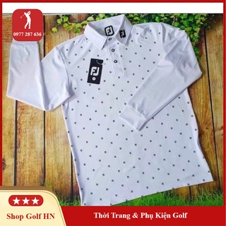 Áo golf dài tay Nam FJ vải lạnh thấm hút mồ hôi chống tia UV cực tốt AN009