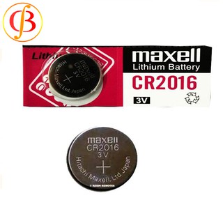 COMBO 5 Viên Pin CR2016 Maxell Lithium 3V (1 vỉ 1 viên)