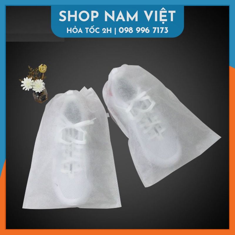Túi Giày Vải Không Dệt Có Dây Rút, Túi Vải Đa Năng