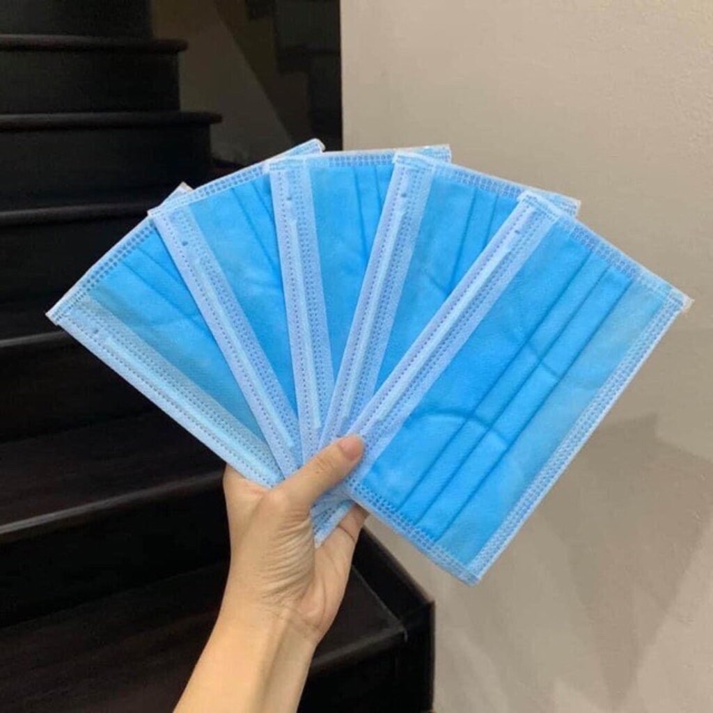 KHẨU TRANG Y TẾ CAO CẤP NANO MASK CHÍNH HÃNG HỘP 50 CHIẾC 4 LỚP DÀY DẶN, KHÁNG KHUẨN TỐT