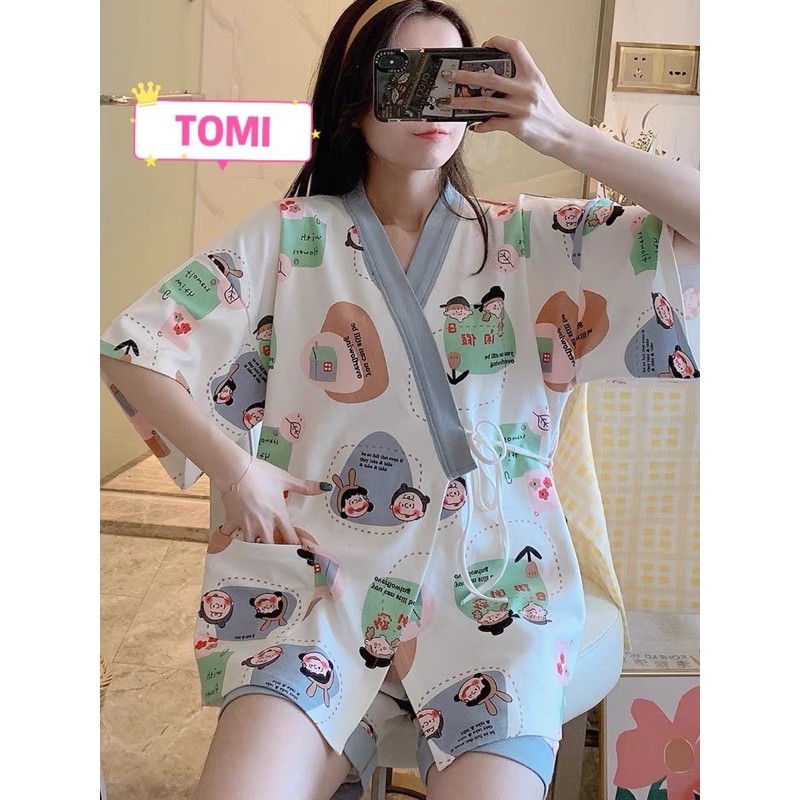 Đồ Ngủ Pijama Nữ Cao Cấp - Đồ Ngủ Pijama Nữ Cao Cấp chất cotton dày mịn siêu mát - TOMI BOITIQUE | BigBuy360 - bigbuy360.vn