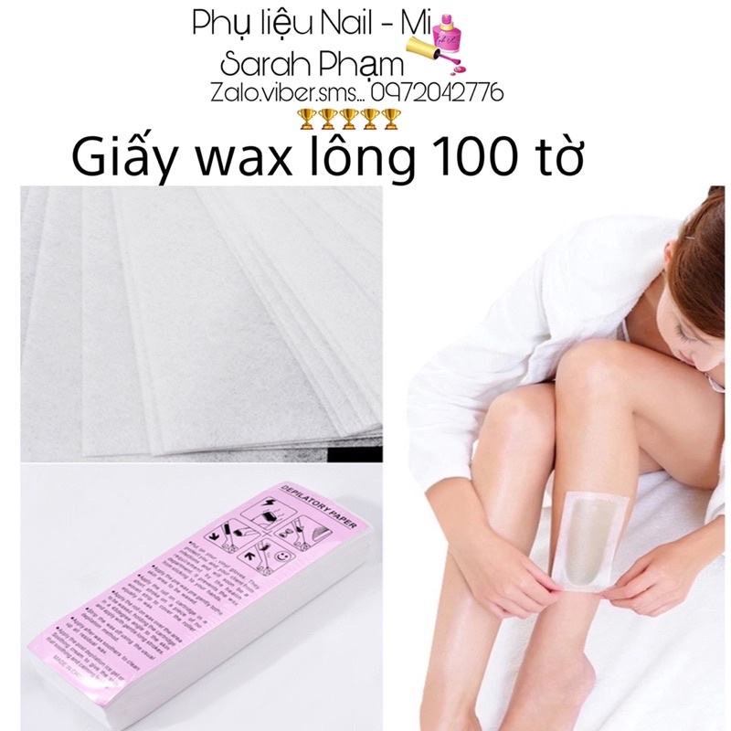 Giấy wax lông loại cứng dai