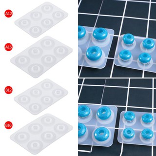 Khuôn Silicone đổ Resin hạt Charm đa giác
