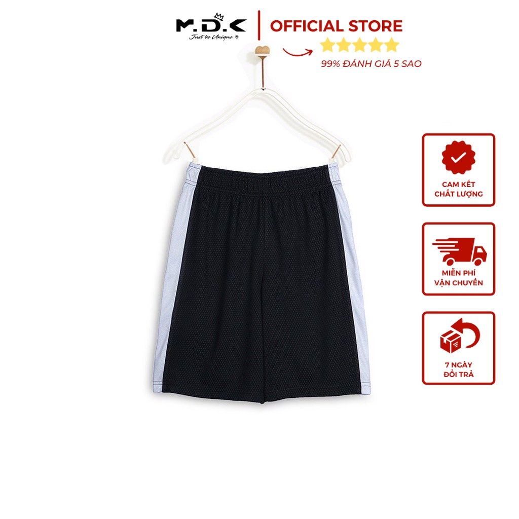 Quần Short Bé Trai M.D.K Contrast In The Side Seams M.D.K - chất liệu Dri-Fit nhẹ, mát