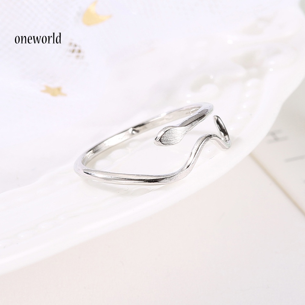 Nhẫn Gợn Sóng Nước Điều Chỉnh Được Thời Trang Cho Nữ