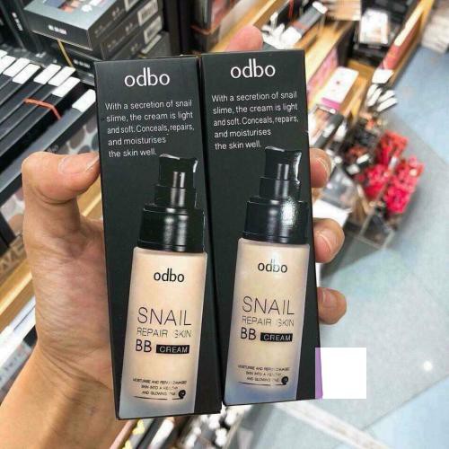 KEM NỀN BB CREAM ODBO SNAIL REPAIR SKIN- thailand