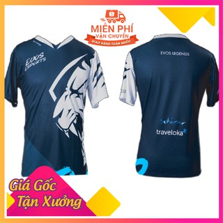 [FREESHIP] Áo thun Liên Minh Huyền Thoại -  Áo thi đấu EVOS 2020 - In Tên Theo Yêu Cầu