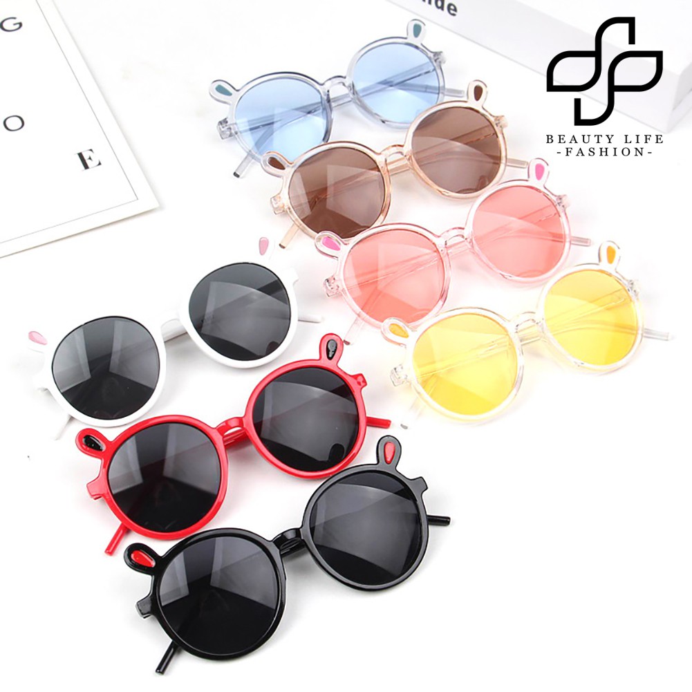 Kính Mát Hình Thỏ Dễ Thương Cho Bé Gái