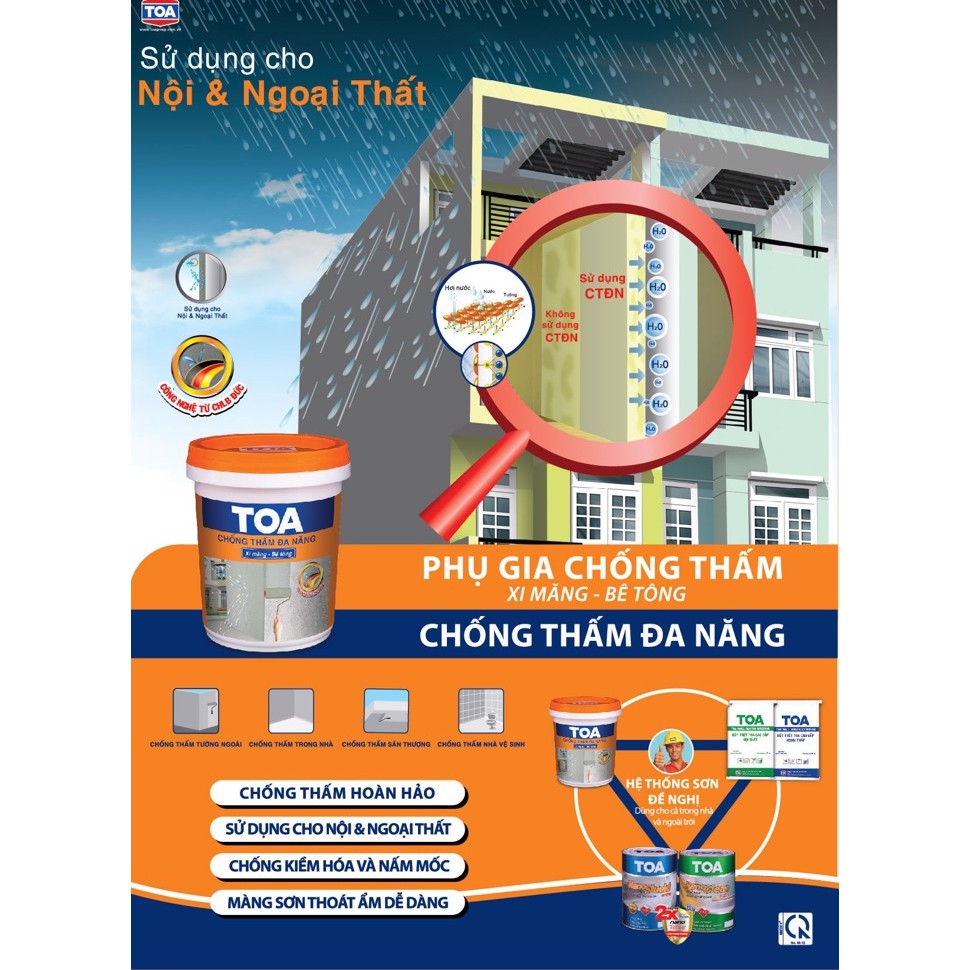 TOA CHỐNG THẤM ĐA NĂNG