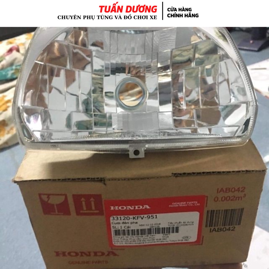 Pha Đèn Xe - Chóa Đèn DREAM Việt Hàng CHÍNH HÃNG 100% Lắp Cho Cả Super Dream Và Dream Thái các đời từ 1993 - 2013