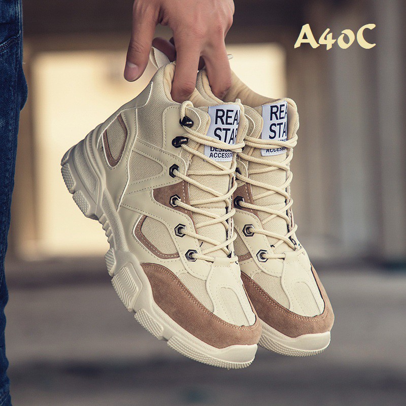Giày sneaker nam thể thao đẹp tăng chiều cao A40C | BigBuy360 - bigbuy360.vn
