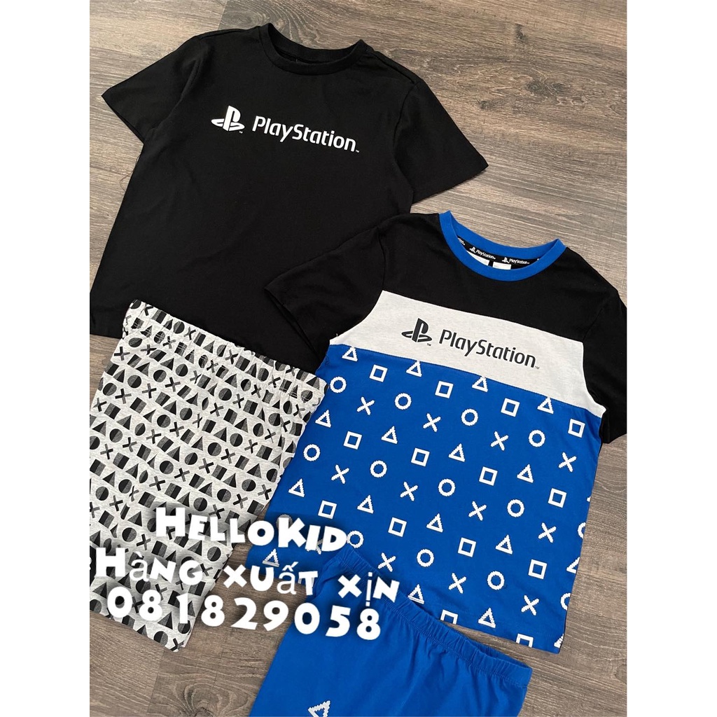 B196 - Bộ thun Playstation cho bé