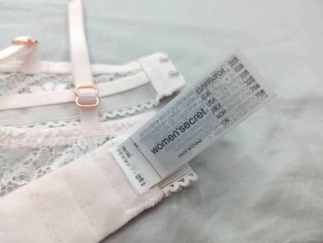 Áo Lót Xuất Dư Women's Secret Full Chuẩn Xịn, Ko Gọng, Đệm Mỏng