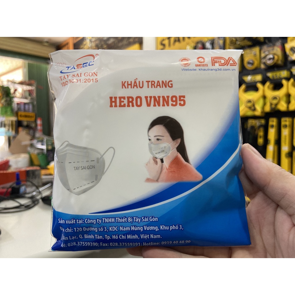 Khẩu Trang 5 Lớp N95 Công Ty Thiết Bị Tây Sài Gòn TSG
