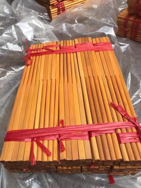 Đũa Tre Vót Thủ Công Không Hóa Chất, Cong Vênh 4k/đôi
