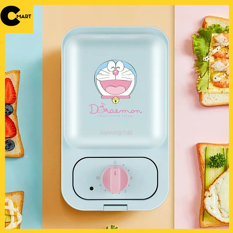 [Mã 229ELSALE hoàn 7% đơn 300K] Máy Làm Bánh Kẹp Sandwich Doraemon JoYoung JK1312-K72XD [CMART GIA DỤNG TIỆN ÍCH]