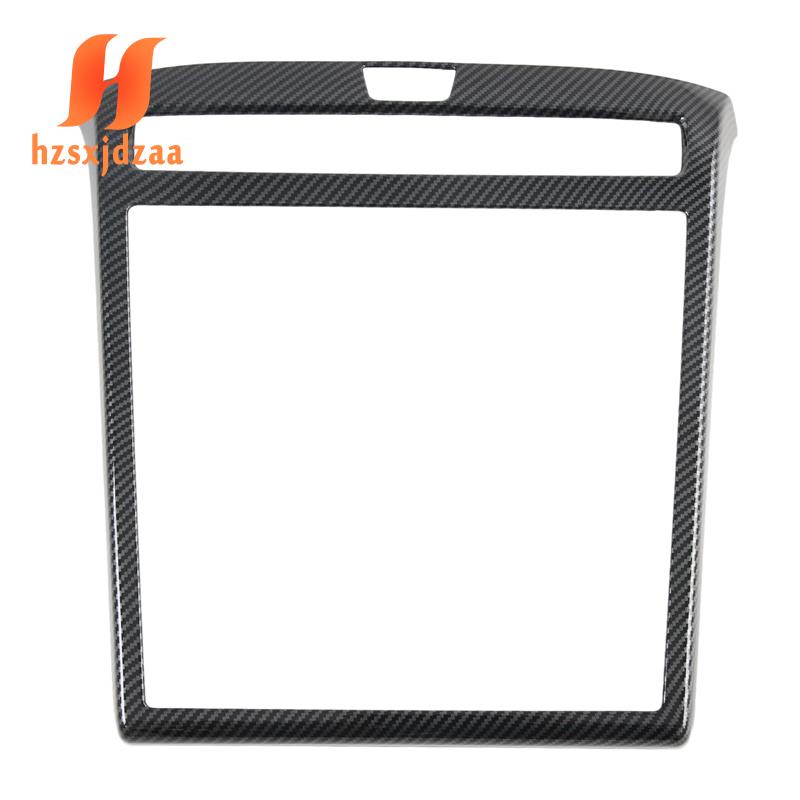Miếng Dán Viền Bảng Điều Hướng Xe Hơi Bằng ABS Họa Tiết Sợi Carbon Chuyên Dụng Cho Hyundai Tucson L Nx4 2021 2022