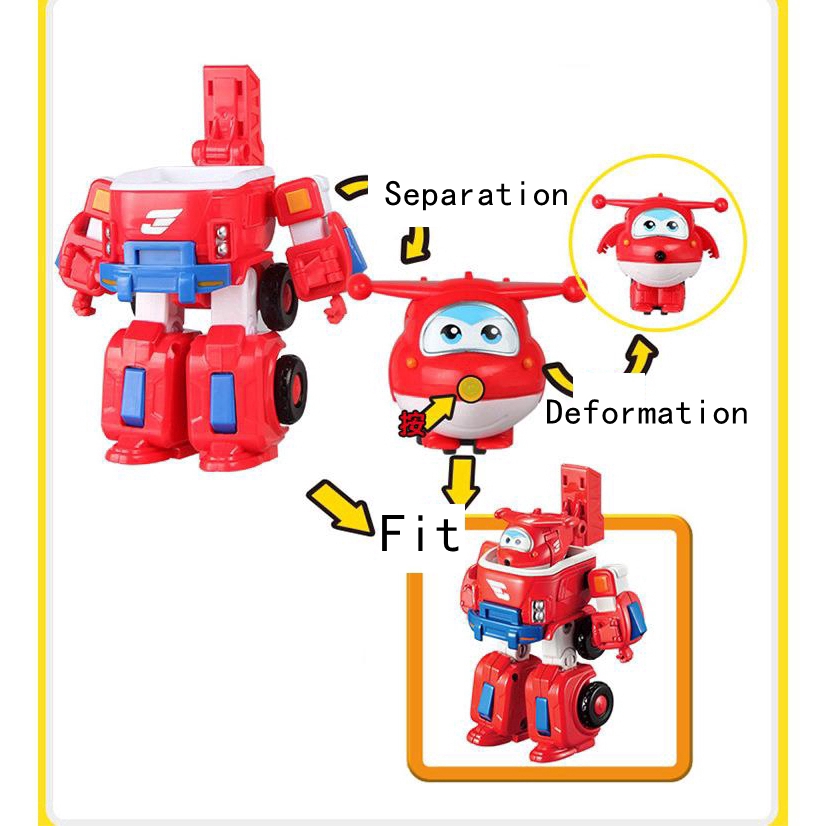 [Mã LIFETOYS1 giảm 30K đơn 99K] Đồ Chơi Robot Biến Hình Máy Bay Cho Bé