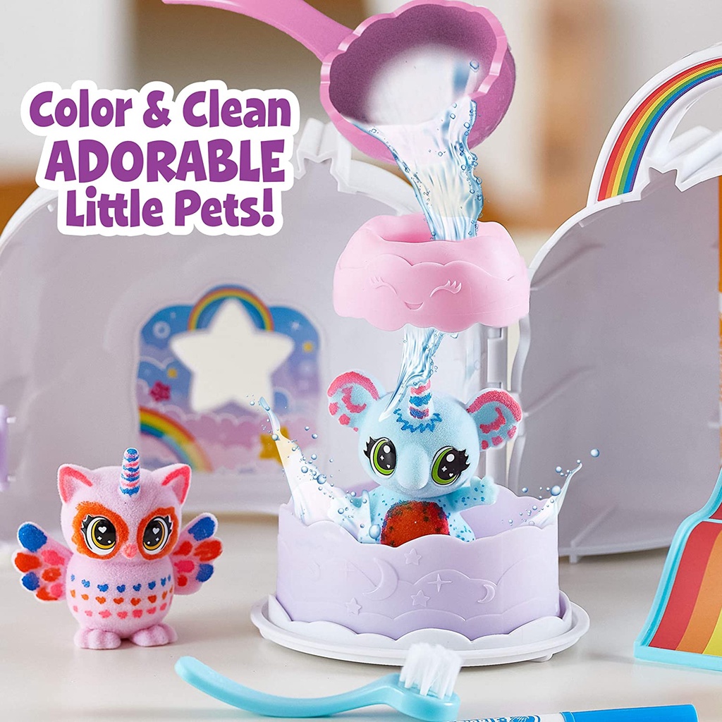 Đồ chơi Crayola Scribble Scrubbie Cloud Clubhouse Coloring Set