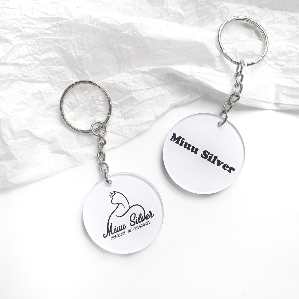 Móc khóa Miuu Silver, quà tặng cho mọi đơn hàng trên 250k