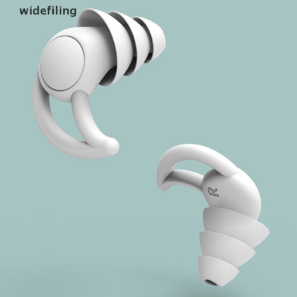 Nút Bịt Tai Chống Ồn Bằng Silicon Mềm Có Thể Tái Sử Dụng