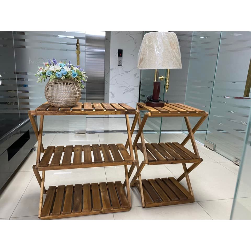 Kệ gỗ đa năng gấp gọn