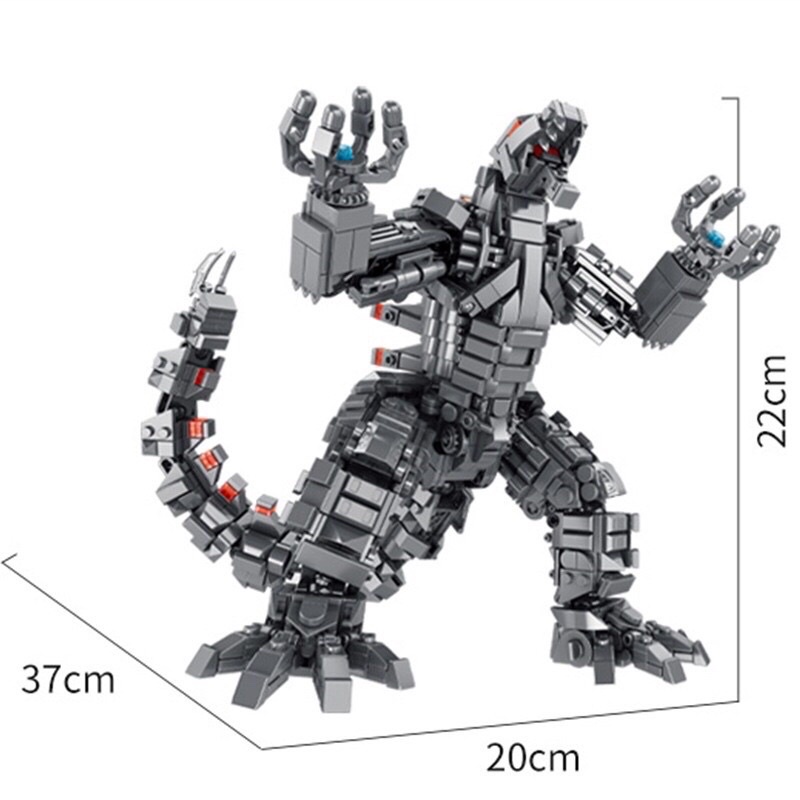 Đồ chơi lắp ráp Godzilla Panlos 687006 - Xếp hình người máy Mecha Godzilla