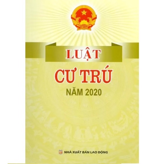 Sách - Luật Cư trú năm 2020