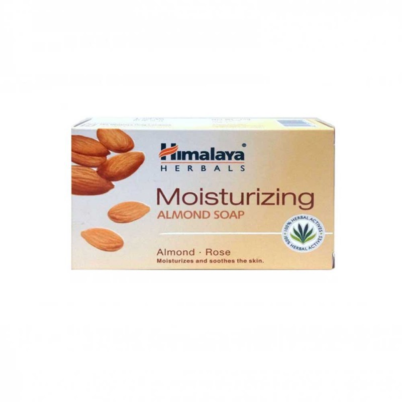 Xà phòng hạnh nhân dưỡng ẩm Himalaya Moisturizing Almond Soap 75g