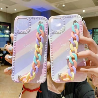 Ốp Điện Thoại TPU Mềm Chống Rơi Họa Tiết Cầu Vồng Cho Xiaomi POCO M3 X3 Pro NFC Redmi 9A 9C Note 8 9 10 Pro 9S