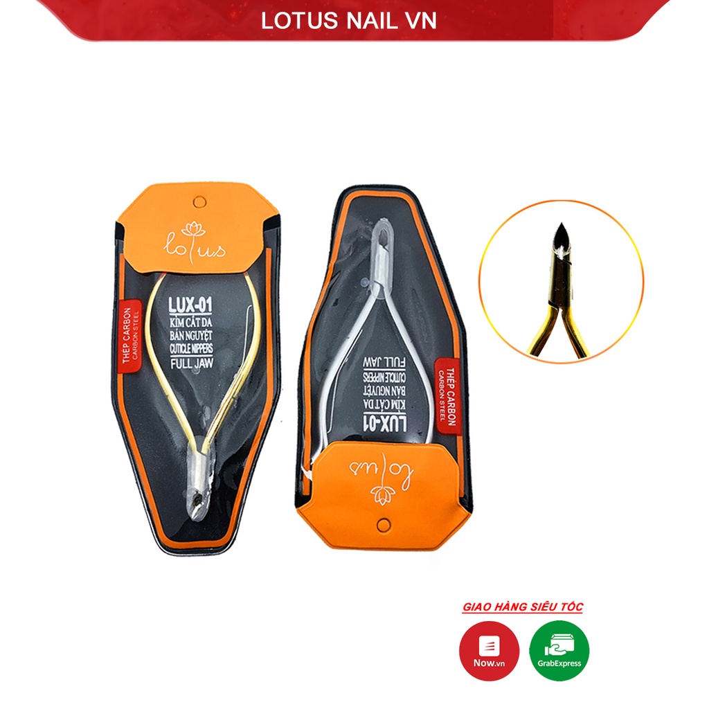 Kìm nhặt da bán nguyệt Lotus bằng thép carbon cao cấp