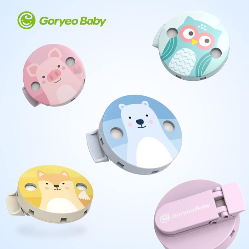 Kẹp Chống Muỗi Goryeo Baby Cao Cấp Kèm Tinh Dầu Sả Bạc Hà (Chính Hãng)