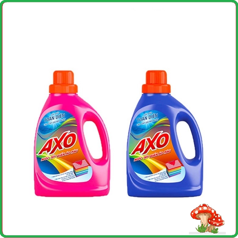 Tẩy quần áo màu Axo chai 800ml - CH Bé Nấm