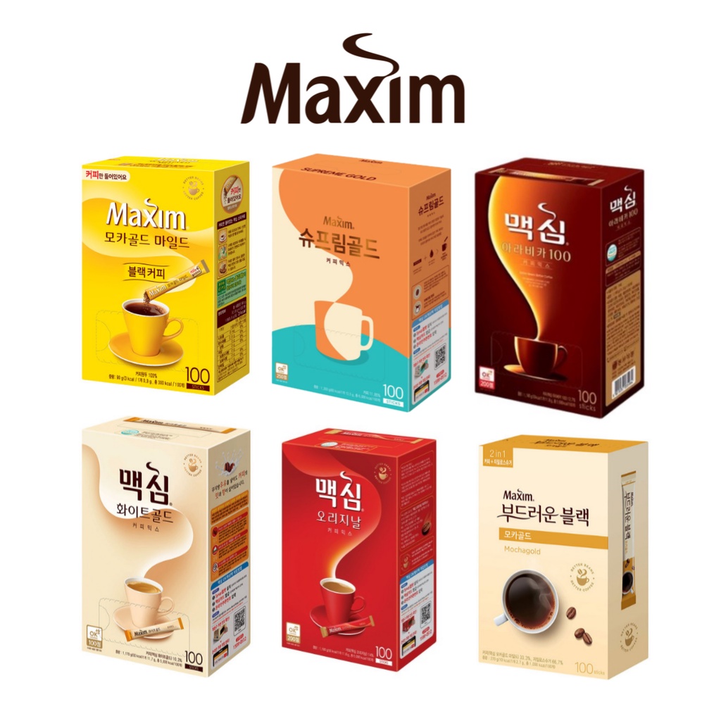 Combo 10 gói cà phê Maxim dùng thử