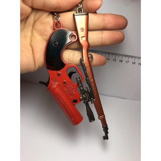 Combo Móc Khóa Sung Gọi Thính + Kar98 PUBG