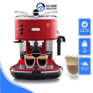 Máy pha cà phê delonghi icona eco 311.r có vòi tạo bọt, đánh sữa riêng, coffee machine, 15 bar, dung tích 1.4l, nhập đức