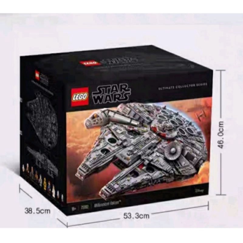 LEGO Star Wars 75192 - Siêu Phẩm Phi Thuyền Millennium Falcon