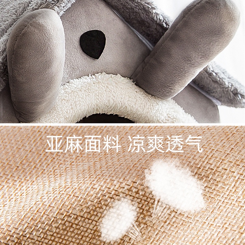 Chuồng chó/giường cho chó /giường cho mèo /giường ngủ cho chó/đệm ngủ cho chó/giường cho thú cưng/Có thể tháo rời và rửa được / tai dài / dễ thương