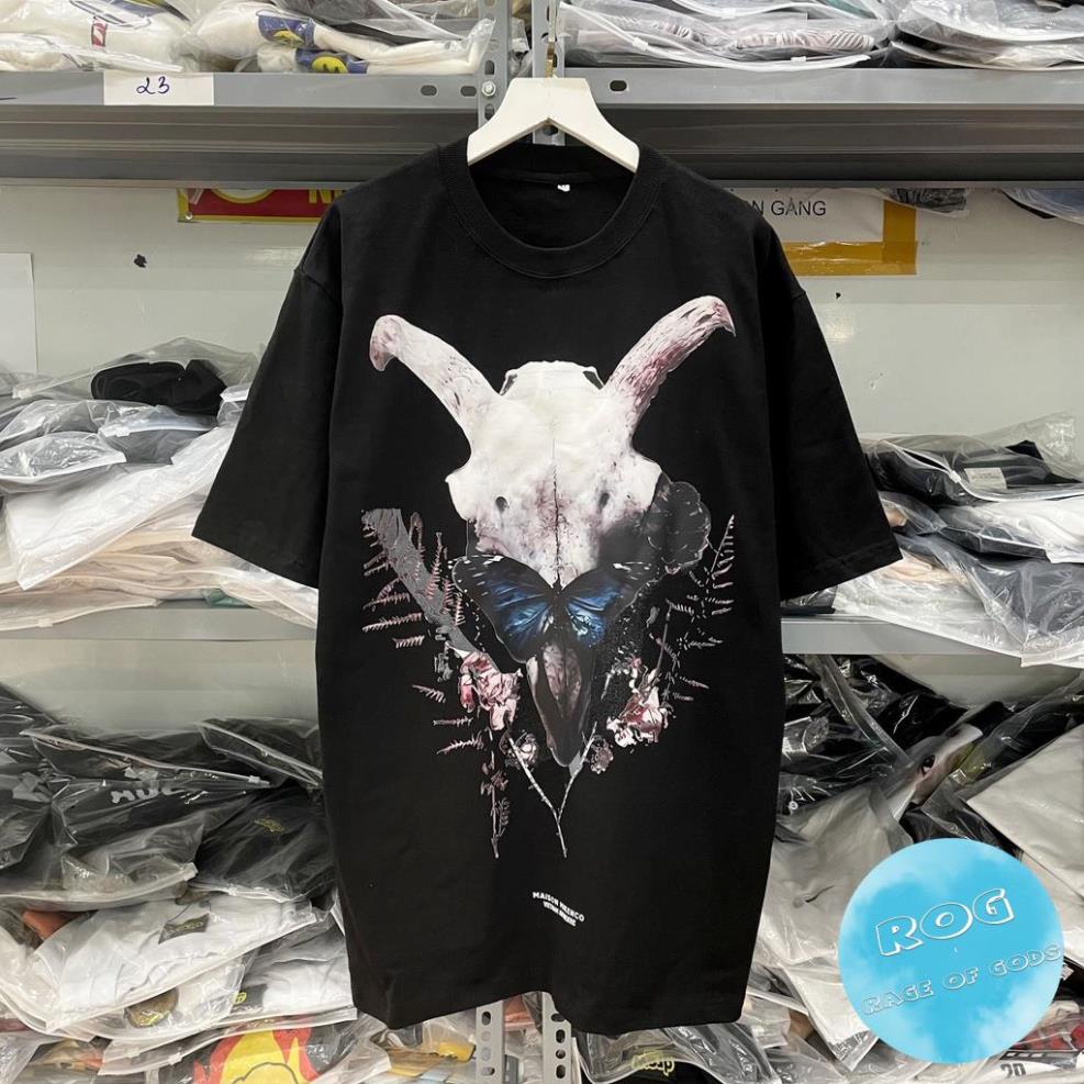 Áo thun tay lỡ MIKENCO Đầu Trâu Streetwears SG , Áo thun unisex nam nữ from rộng oversize chất liệu cotton