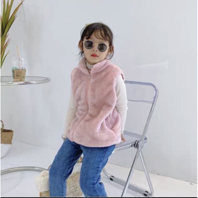 ÁO GILÊ LÔNG CỔ TRỤ ẤM ÁP CHO BÉ