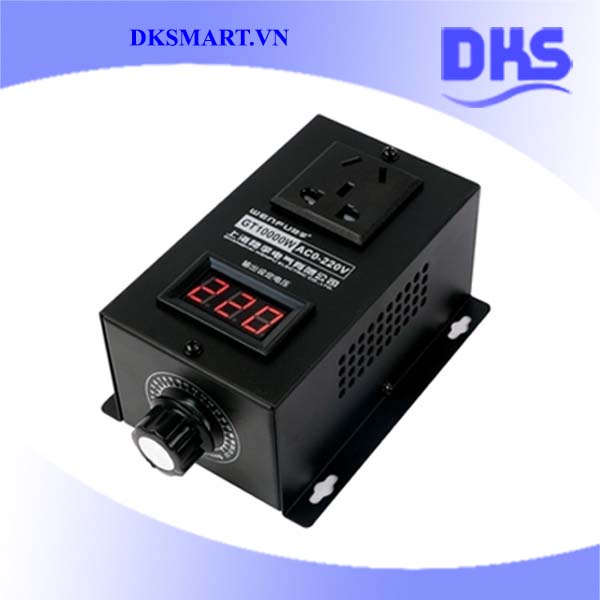 Mạch dimmer 10000w 10kw 220V AC có đồng hồ hiển thị