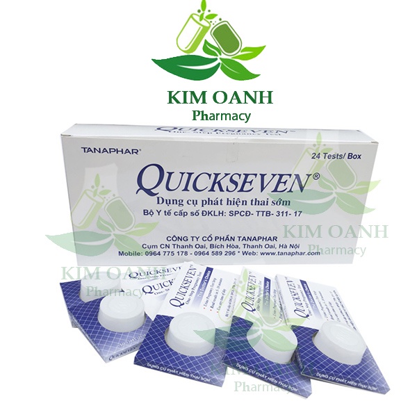 Que thử thai nhanh Quickseven- que thử thai nhanh, độ chính xác cao