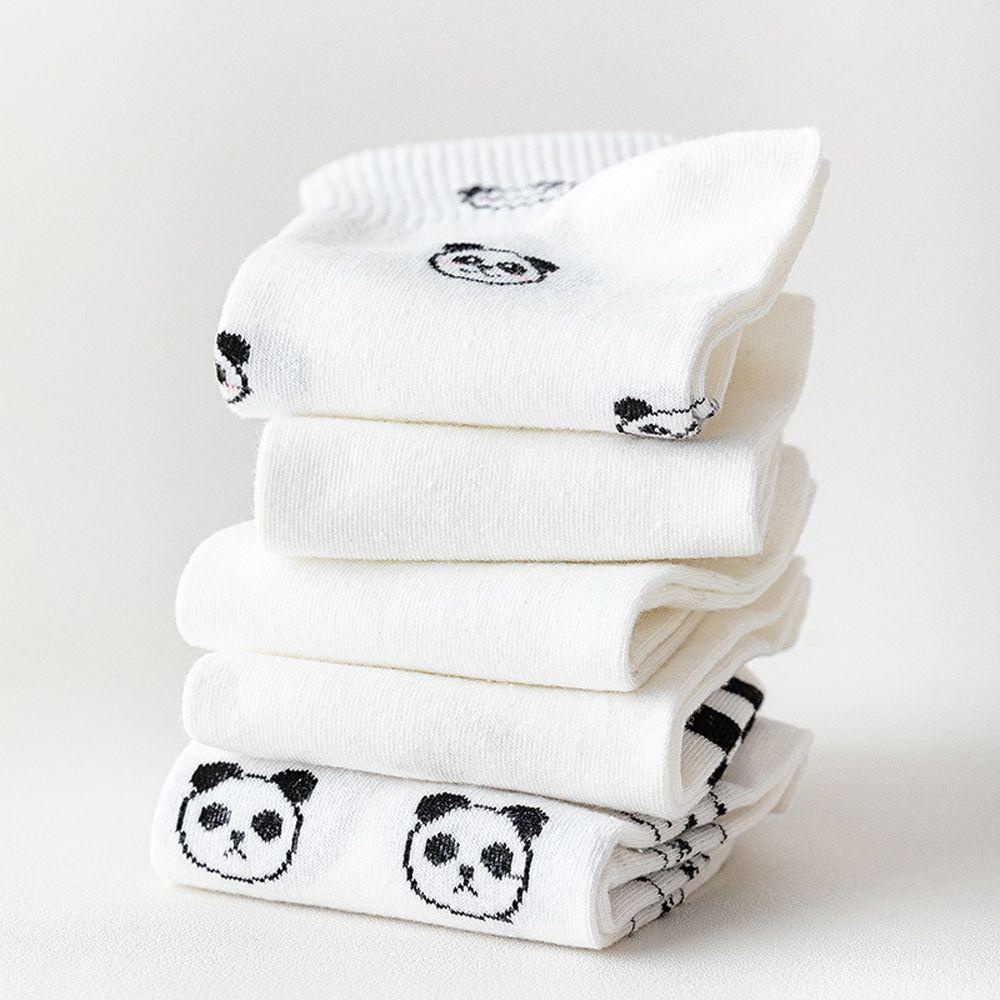 Somedayzl Vớ Màu Trơn Thiết Kế Hai Sọc Vui Nhộn Thời Trang Hàn Quốc Cho Nữ