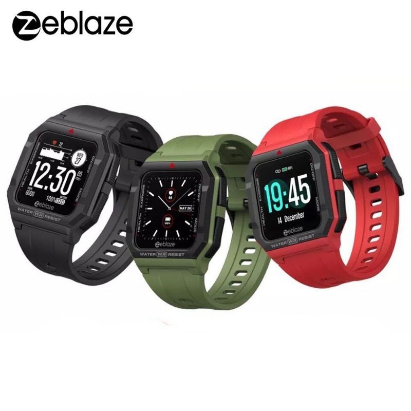 Đồng hồ thông minh Zeblaze Ares đo nhịp tim, huyết áp màn hình IPS