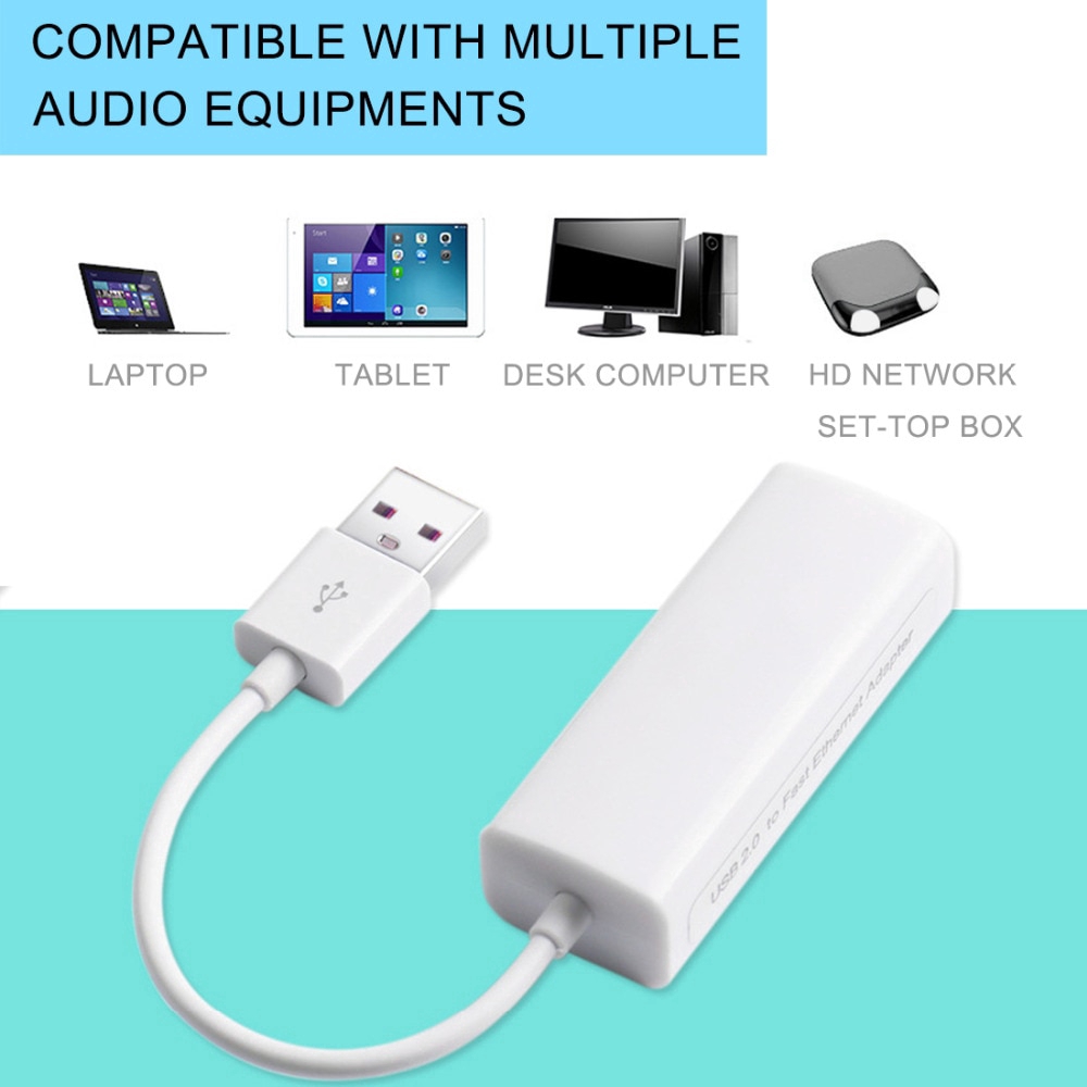 Đầu chuyển đổi Ethernet USB 2.0 sang mạng LAN RJ45 | BigBuy360 - bigbuy360.vn