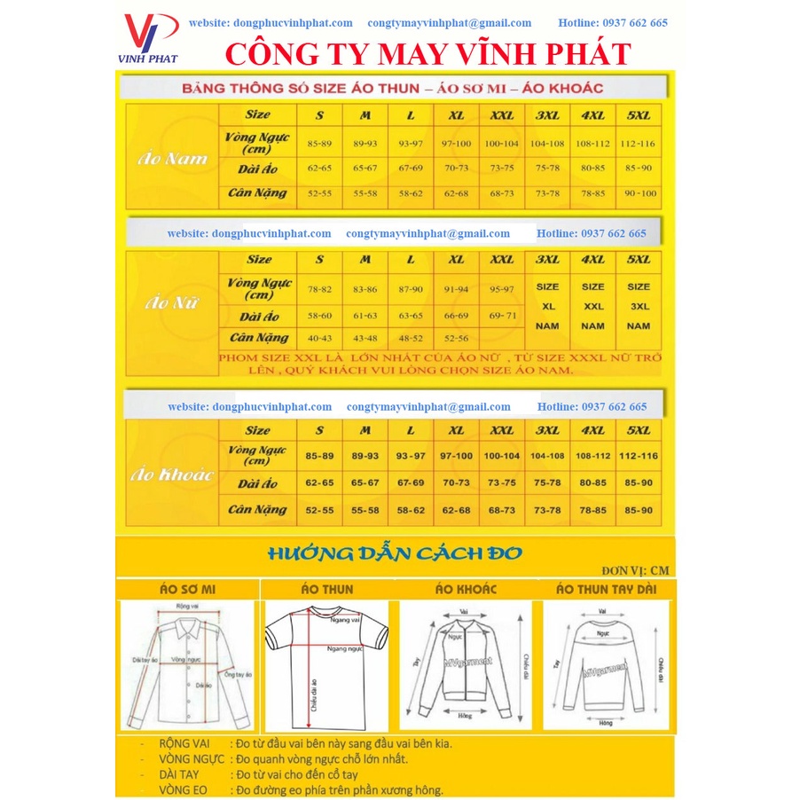 Áo Sơ Mi Đoàn Thanh Niên Nam Tay Ngắn Logo Thêu - VĨNH PHÁT