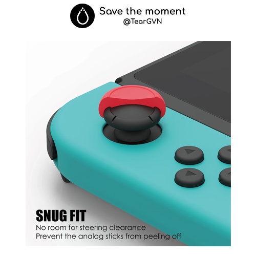 Bộ nút bọc Analog (Skull & co) cho Nintendo Switch  / Lite - Vỉ 3 cặp | BigBuy360 - bigbuy360.vn