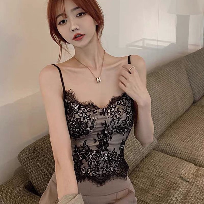 áo hai dây ren gợi cảm