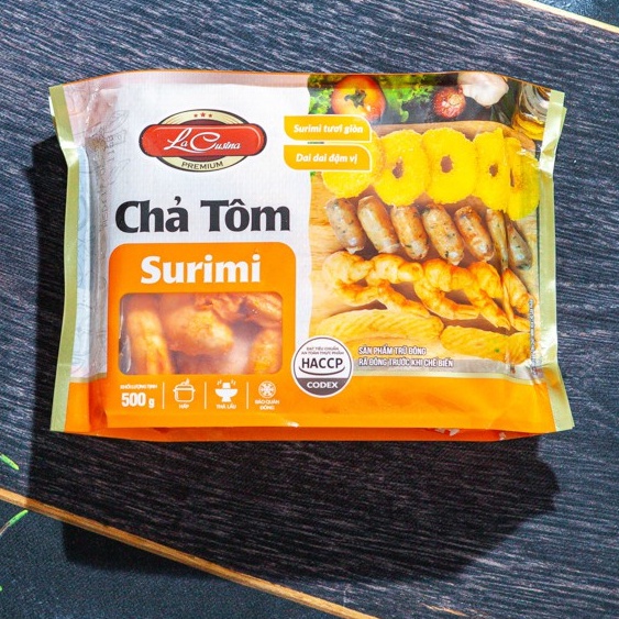 500g Tôm surimi định hình bao ngon